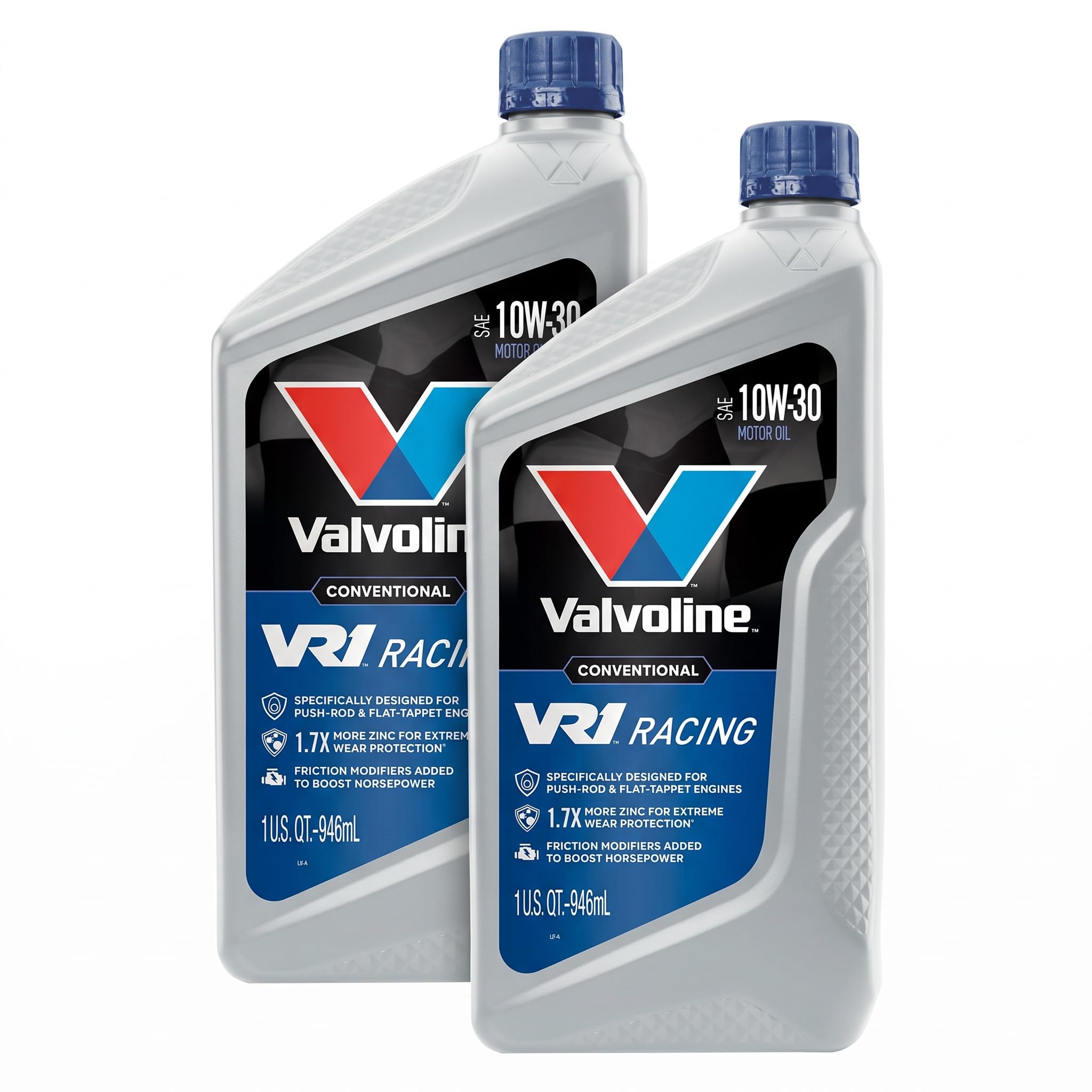 Valvoline VR1 Racing SAE 10W-30 Motor Oil 1 QT (Pack of 2)