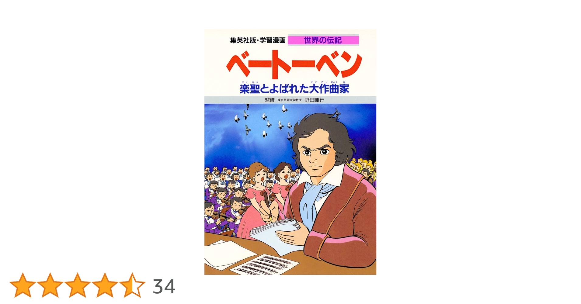 レコード芸術1976　1月号表紙　イラスト原画＋表紙色校正紙　ベートーヴェン ベートーヴェン 【20号】 ヨーゼフ・カール・シュティーラ