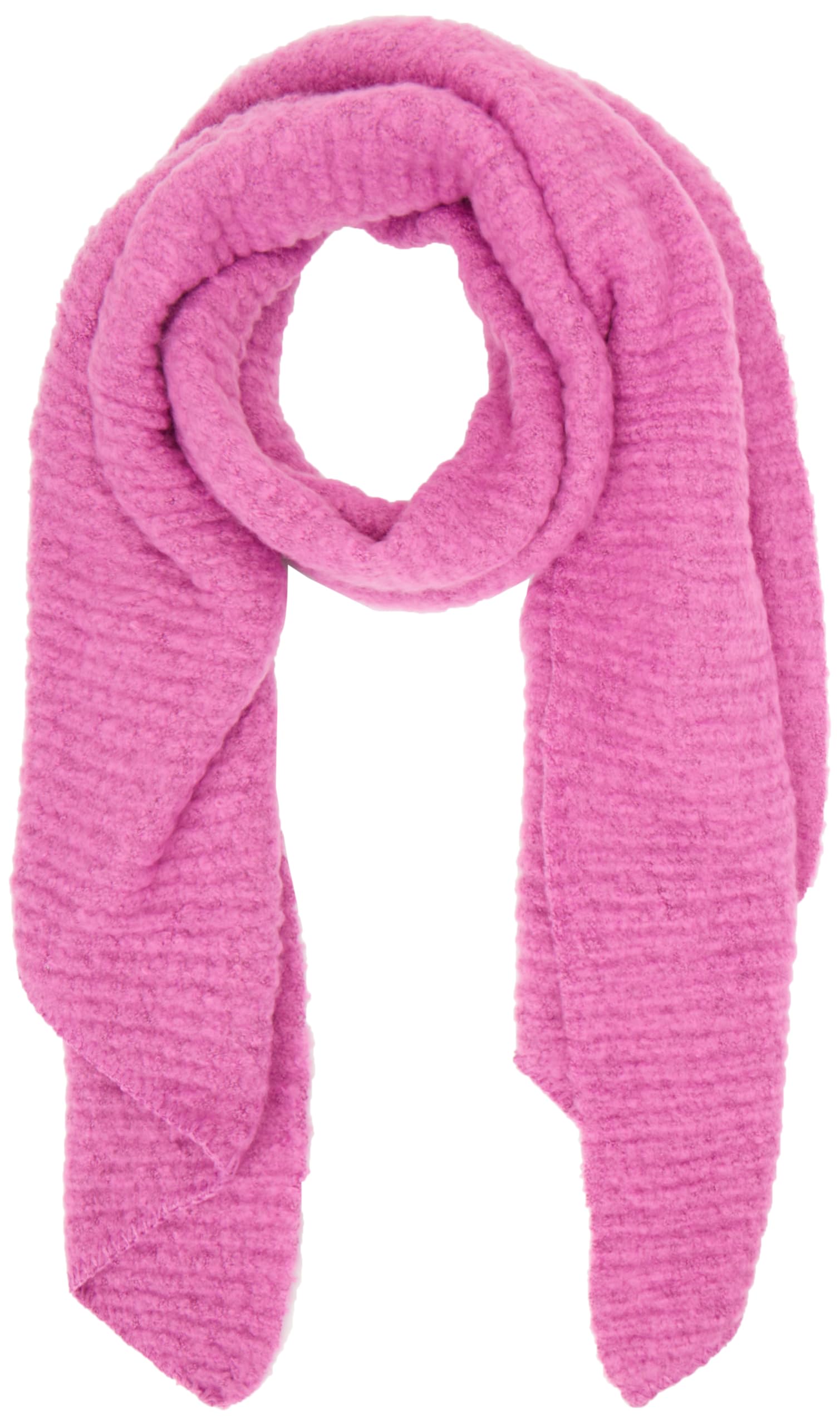 PIECES Pcpyron Women's Structured Long Scarf Noos BC Scarf, Radiant Orchid, One size