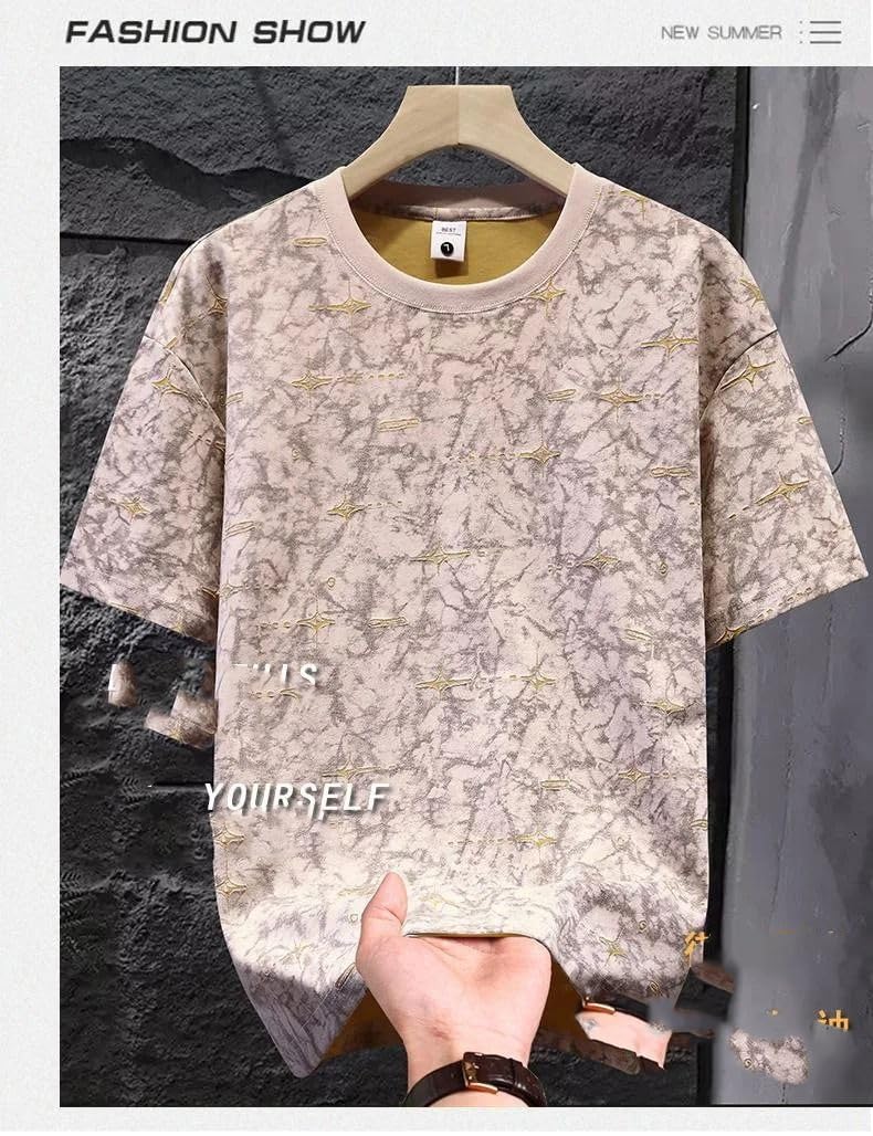 MORISTE Maglietta Uomo Casual, Manica Corta Basic Estiva Top
