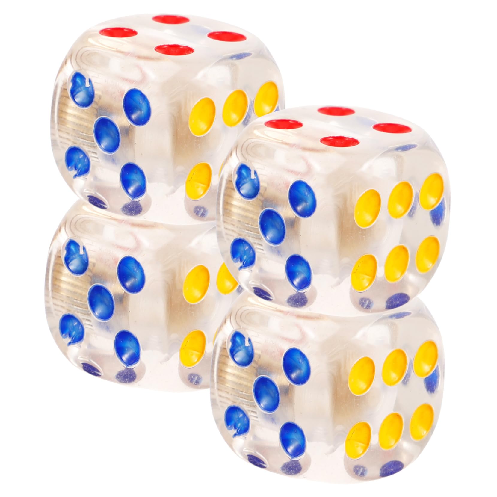 TOYANDONA 4Pcs Dice Shaped Tire Valve Caps Sturdy Air Nozzle Covers for Car Bike Prevent Leakage Dirt Prolong Tire Life Unique Design for Stylish Wheels