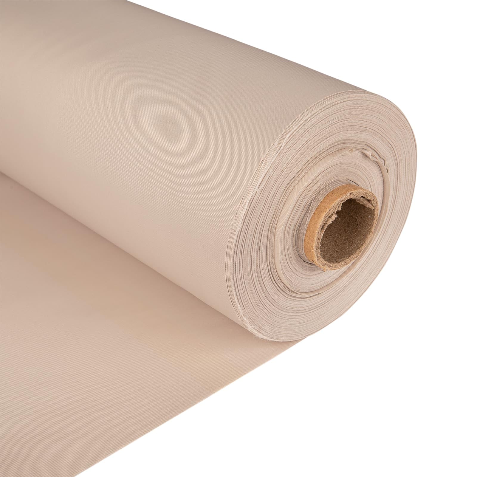 Stone Beige Waterproof Canvas Fabric – Durable, Flexible 100% PU Polyurethane, 150GSM, 0.3mm Slim, 150cm Wide – for Deckchairs, Outdoor Beanbags & Awnings – Material by The Half Metre — image 1