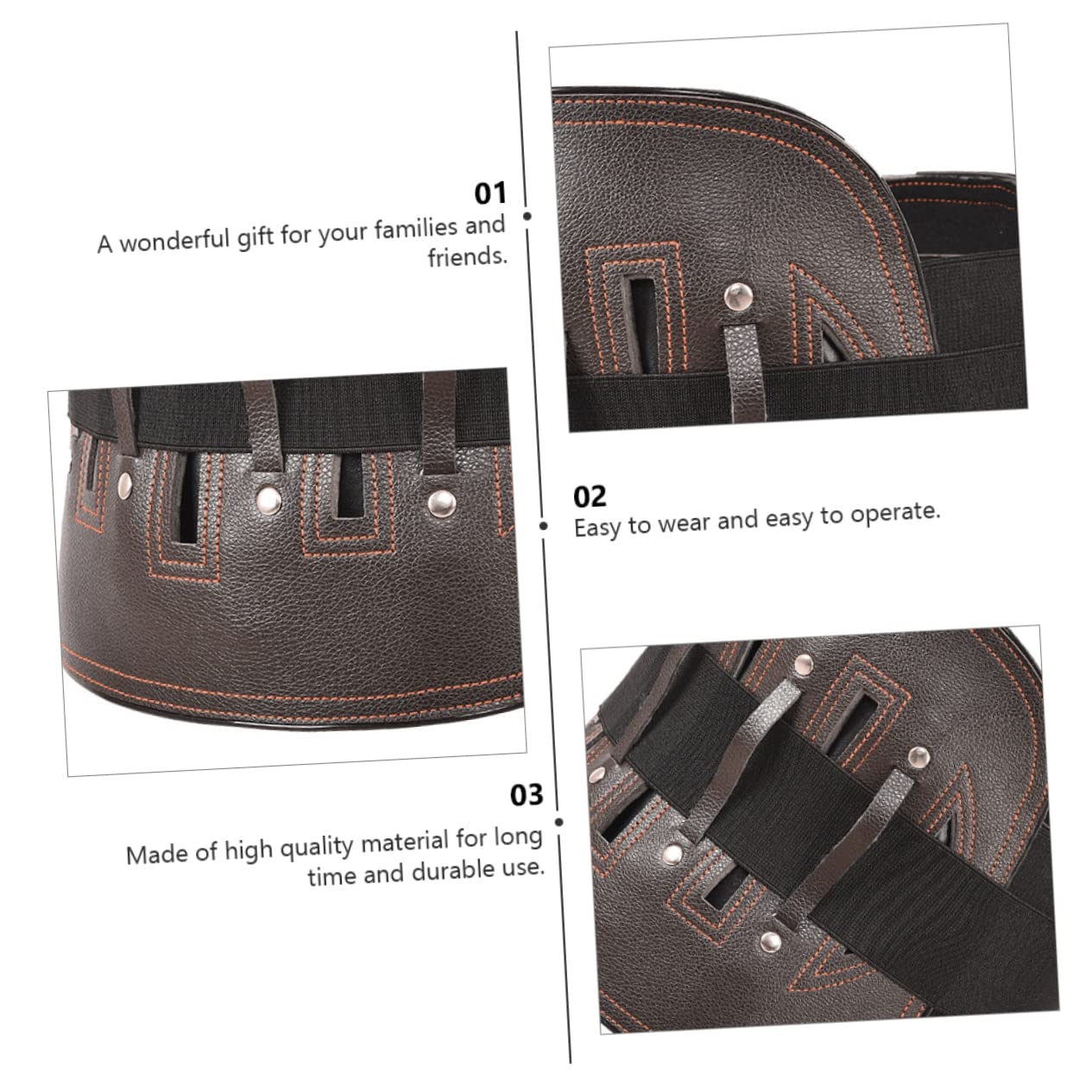 TOVINANNA Waist Support for Unisex Protective Waist Strap Back Problem Treatment Easy to Wear Lumbar Strain