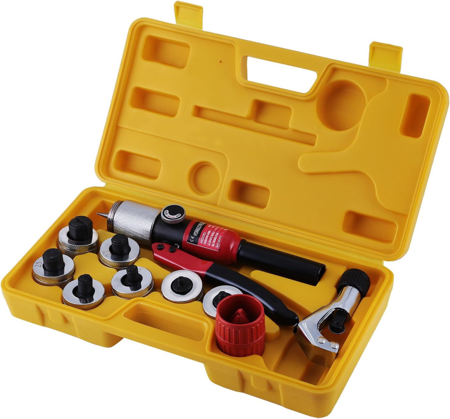 OrangeA Hydraulic Tube Expander 7 Lever Tube Expander HVAC Kit Tools