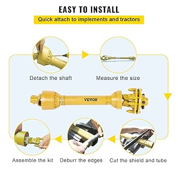 新品タグ付 HOLIDAY*Miller Prib allinone Amazon.com: VEVOR PTO Shaft, 1-3/8