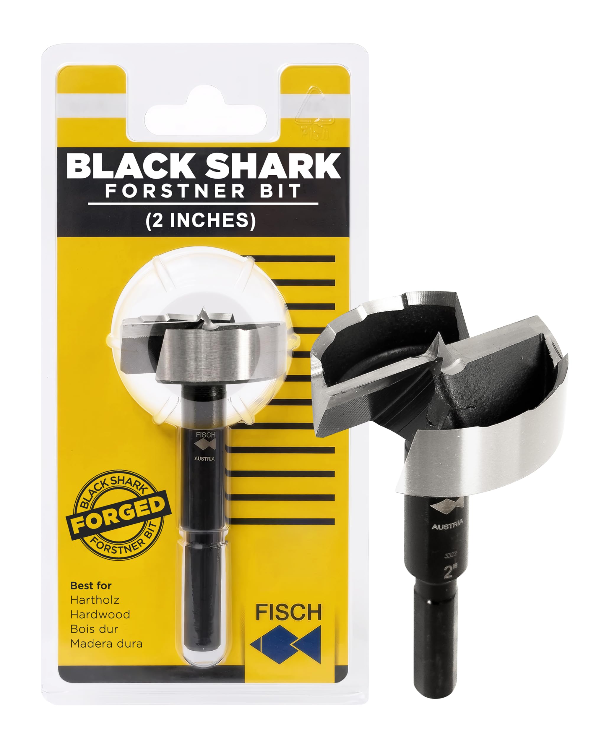 Fisch FSA-350323 - Broca Forstner de tiburón negro
