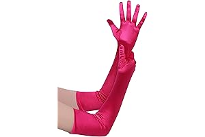 Marilyn Monroe Satin Tea Party Elbow Length Party Gloves