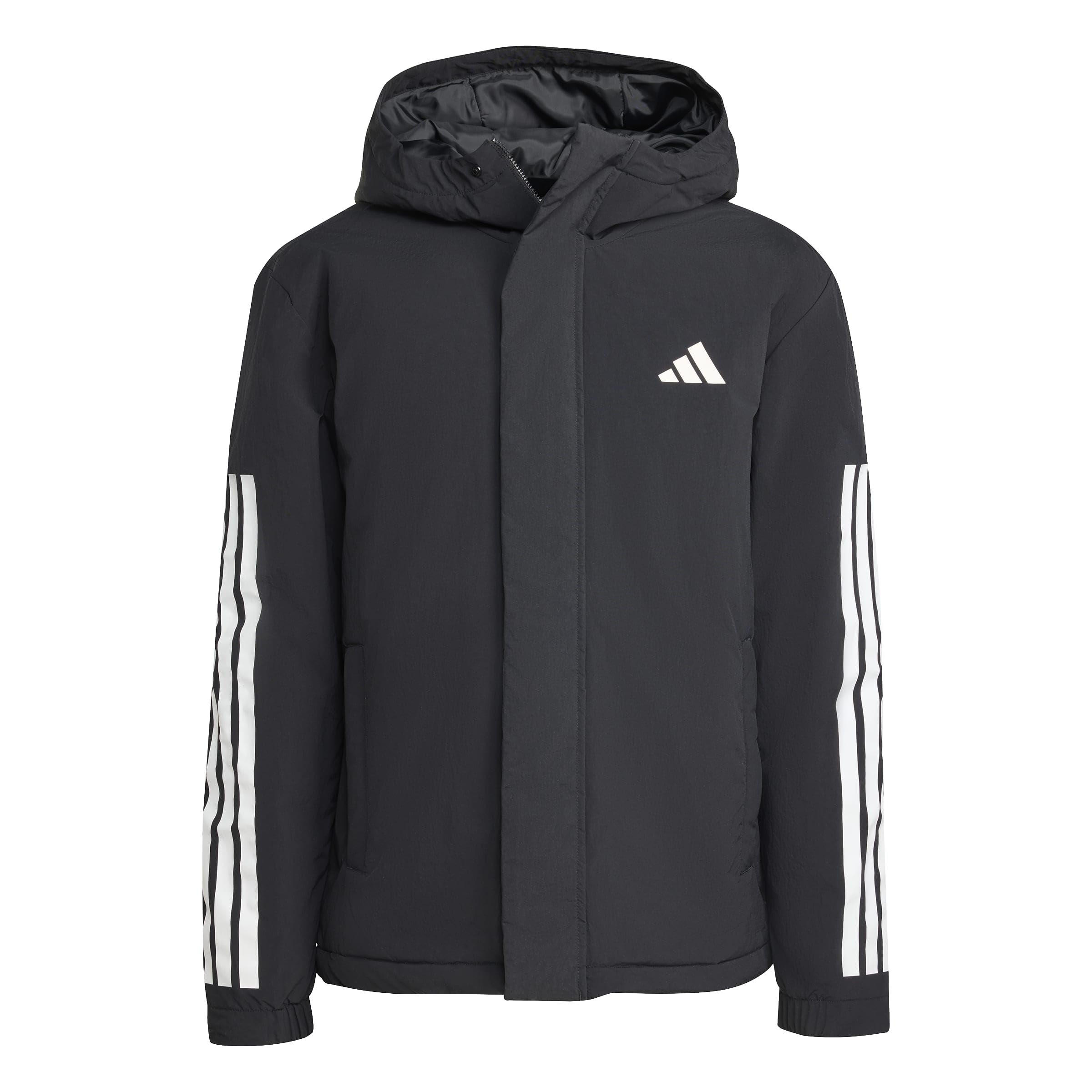 Adidas Men's Noir Jacket Essentials Climawarm 3-Stripes