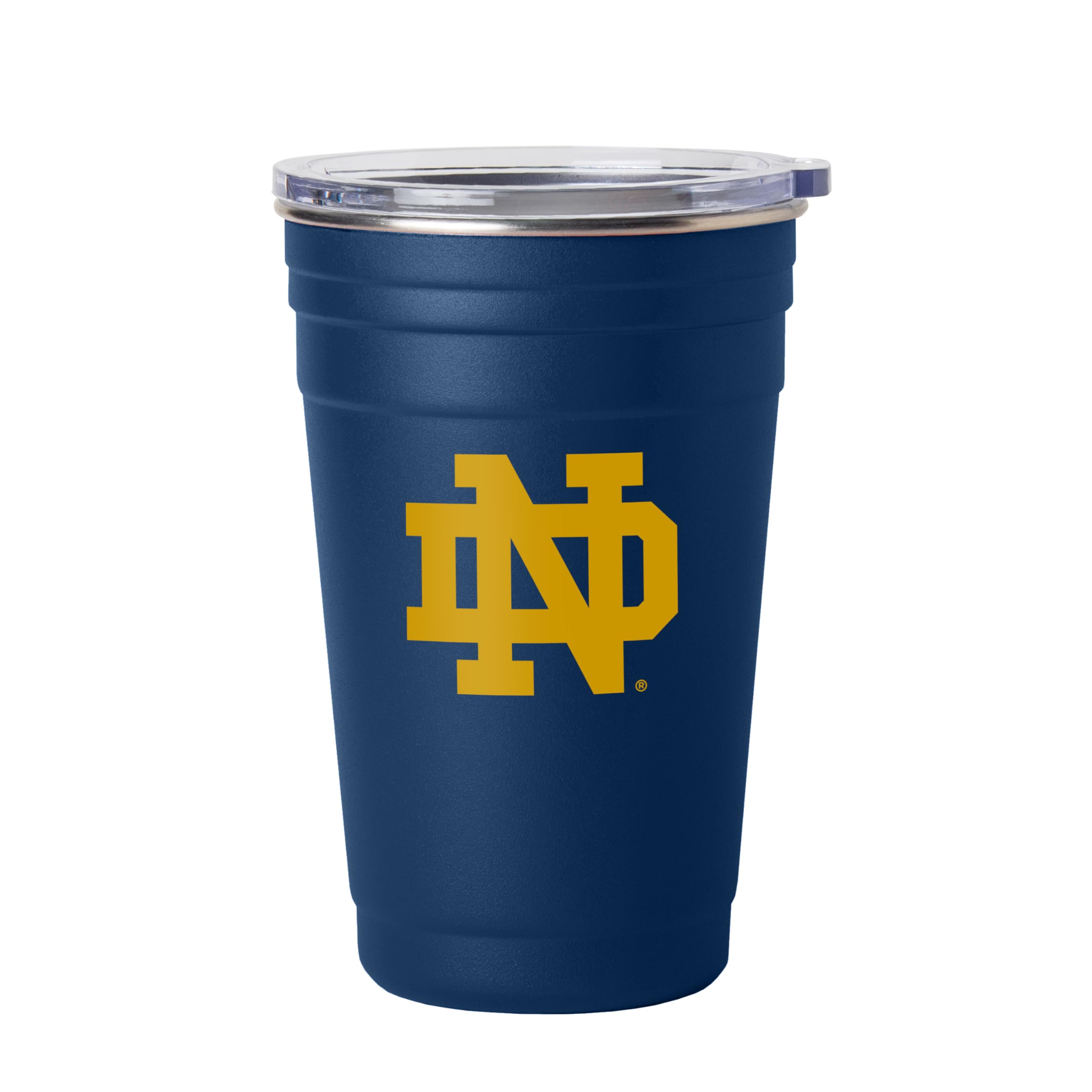 Logo Brands NCAA 22 oz Stainless Steel Tailgate Cup -Double Wall Vacuum-Sealed Durable For Hot &amp; Cold Drinks, Perfect for Gameday &amp; Tailgating