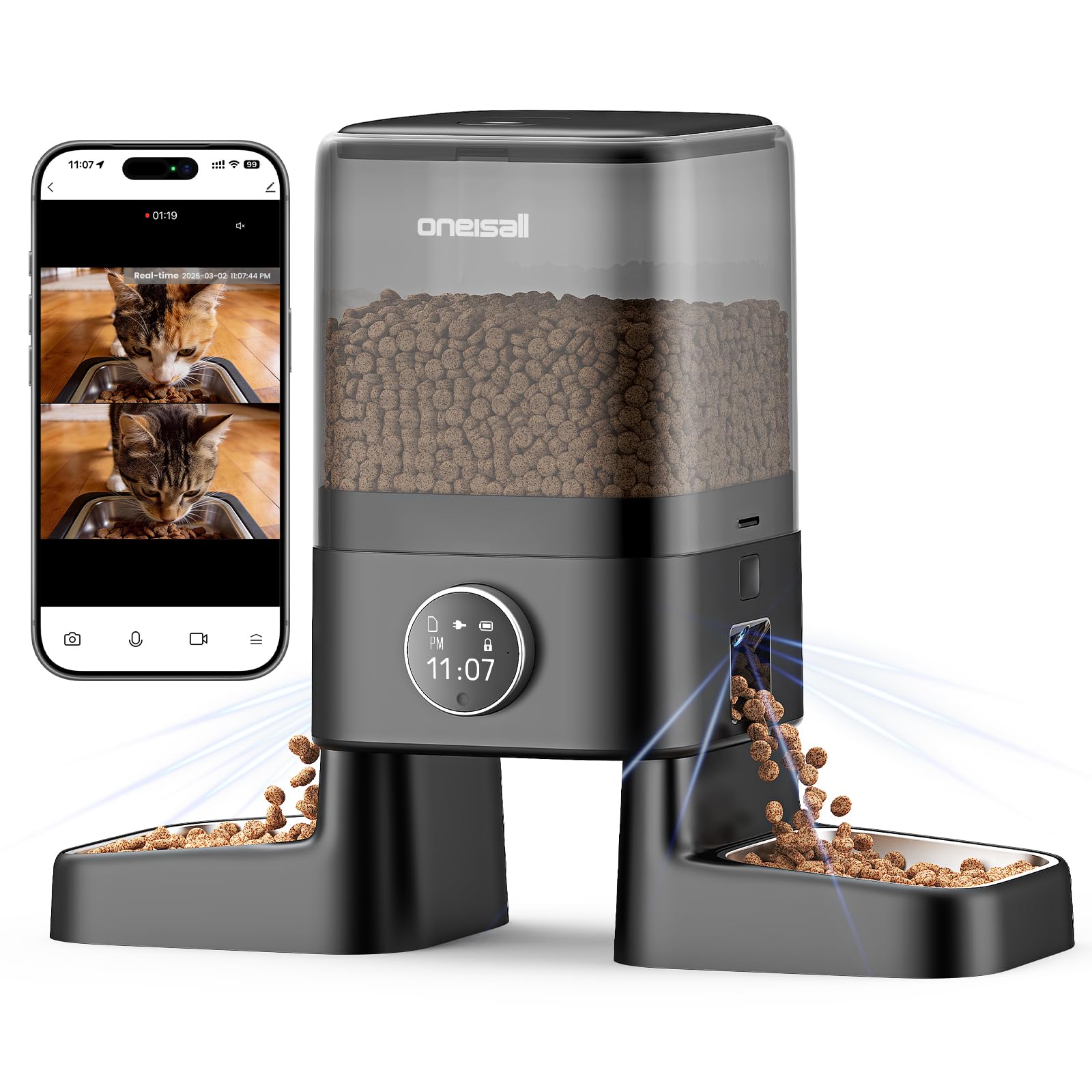 oneisall Dual Camera Feeder