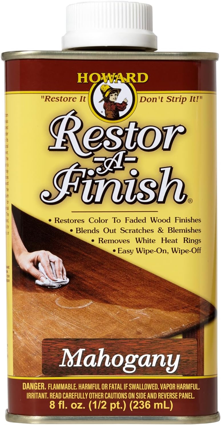 Howard RF5008 Restor-A-Finish, 8-Ounce, Mahogany by Howard Products