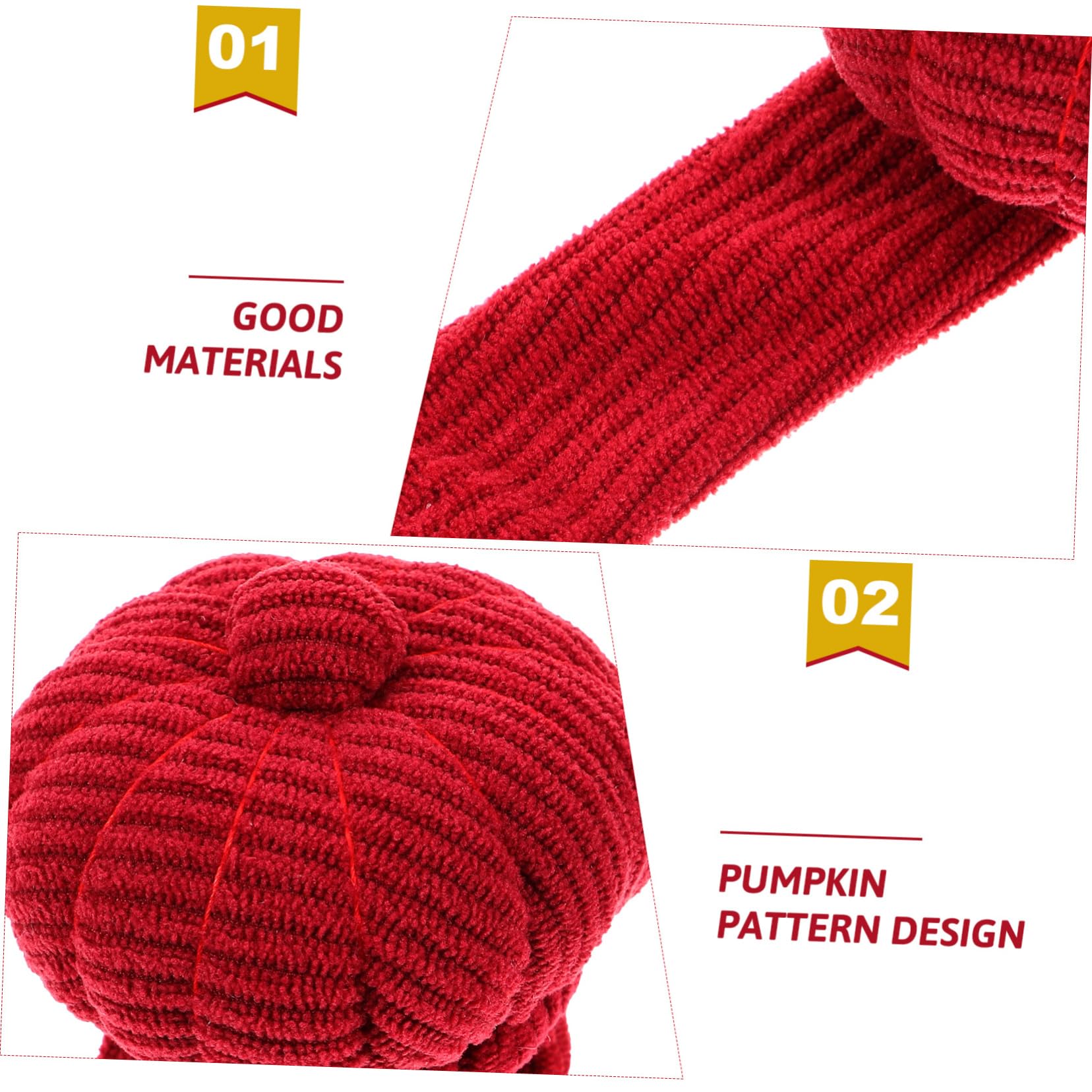 VILLCASE 5st Tasche Für Handgelenksnadeln Heimwerken Häkeln Nadel- Und Fadenset Magnet Schmuck Haken Chenille Stickfaden Tie-dye-kit Freunde Stand Binden Einfädler Nähen Rot Cord