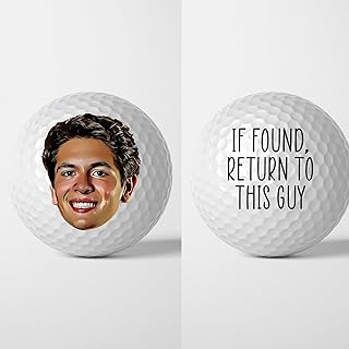 Generic Custom Golf Balls - face Golf Ball - Golf Gift - Gift for Golfer - Personalized Golf Ball - Ball with Wording - Personalized for Husband - Groomsmen Gift - Best Man Gift