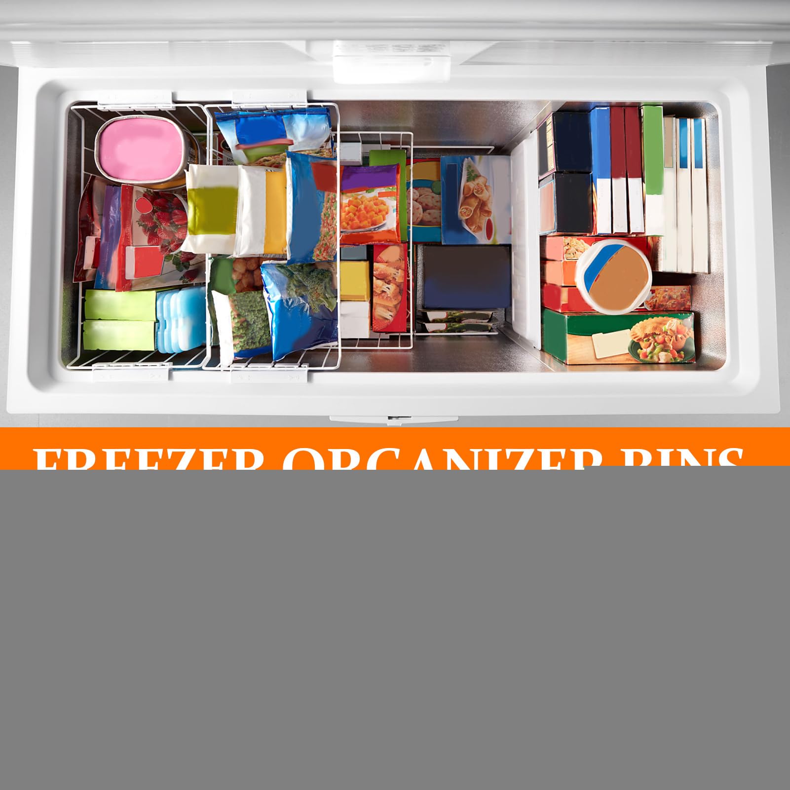 Cestello Organizer Per Congelatore Contenitore Organizer Frigorifero