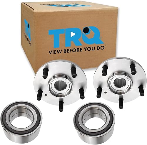 Vista 127 de TRQ Juego de 2 rodamientos y bujes de rueda trasera izquierda y derecha compatible con Ford Expedition 2007-2010 Lincoln Navigator 2007-2010