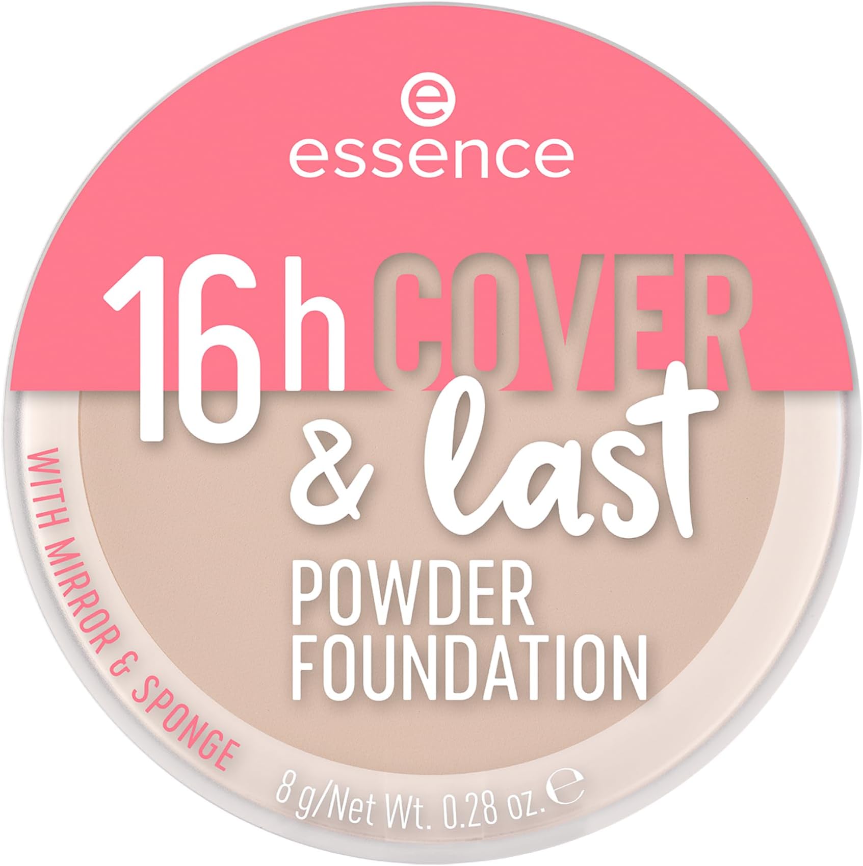 Essence 16H Cover & Last Powder Foundation 05, Classic Vanilla
