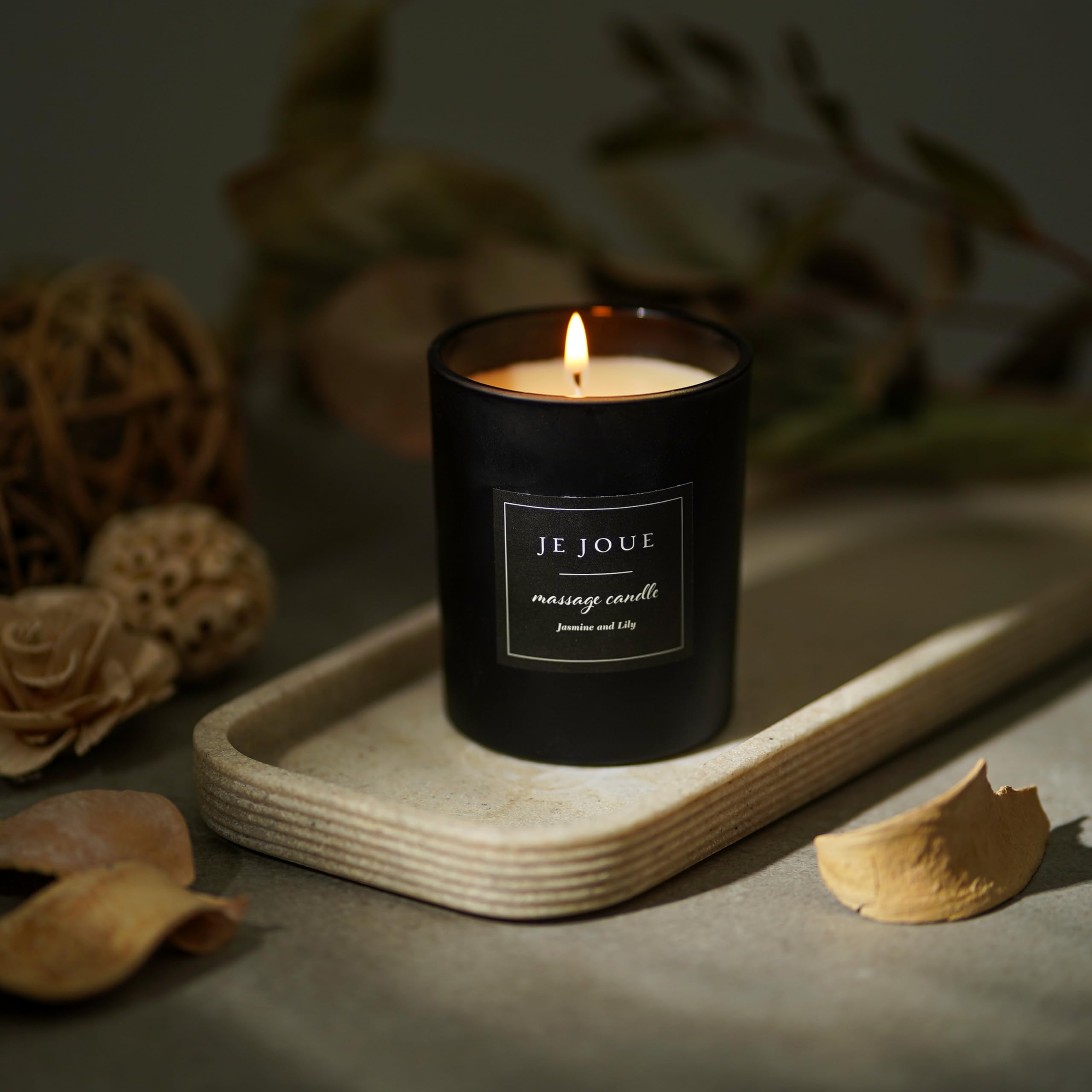 Velas De Aceite De Masaje Je Joue Jasmine Lily