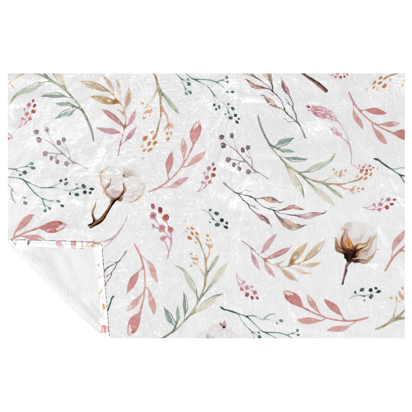 Couverture Protea 150x100 cm douce et chaude pour lit et canapé