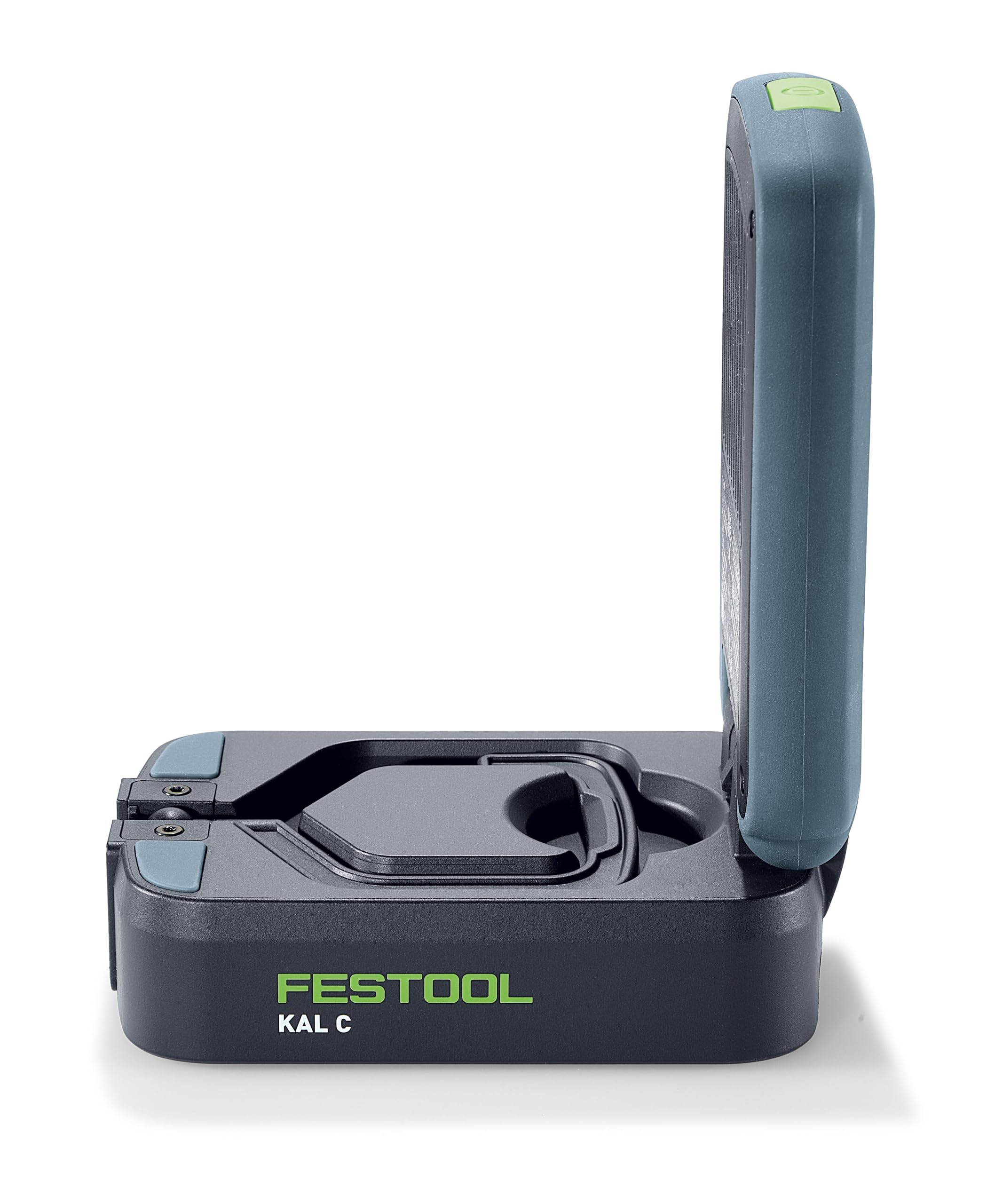 Festool 18V Akkuleuchte Syslite KAL C LED Arbeitsleuchte - 1200 Lumen | Tageslichtähnliches Licht 5000 K, 3 Stufen dimmbar, schwenkbar bis 180 Grad, Schutzklasse IP54 gegen Staub und Spritzwasser