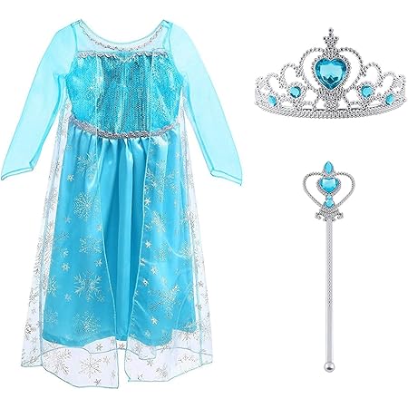 ZaisuiFun Cape De Princesse à Capuche Fille Pour Déguisement Robe