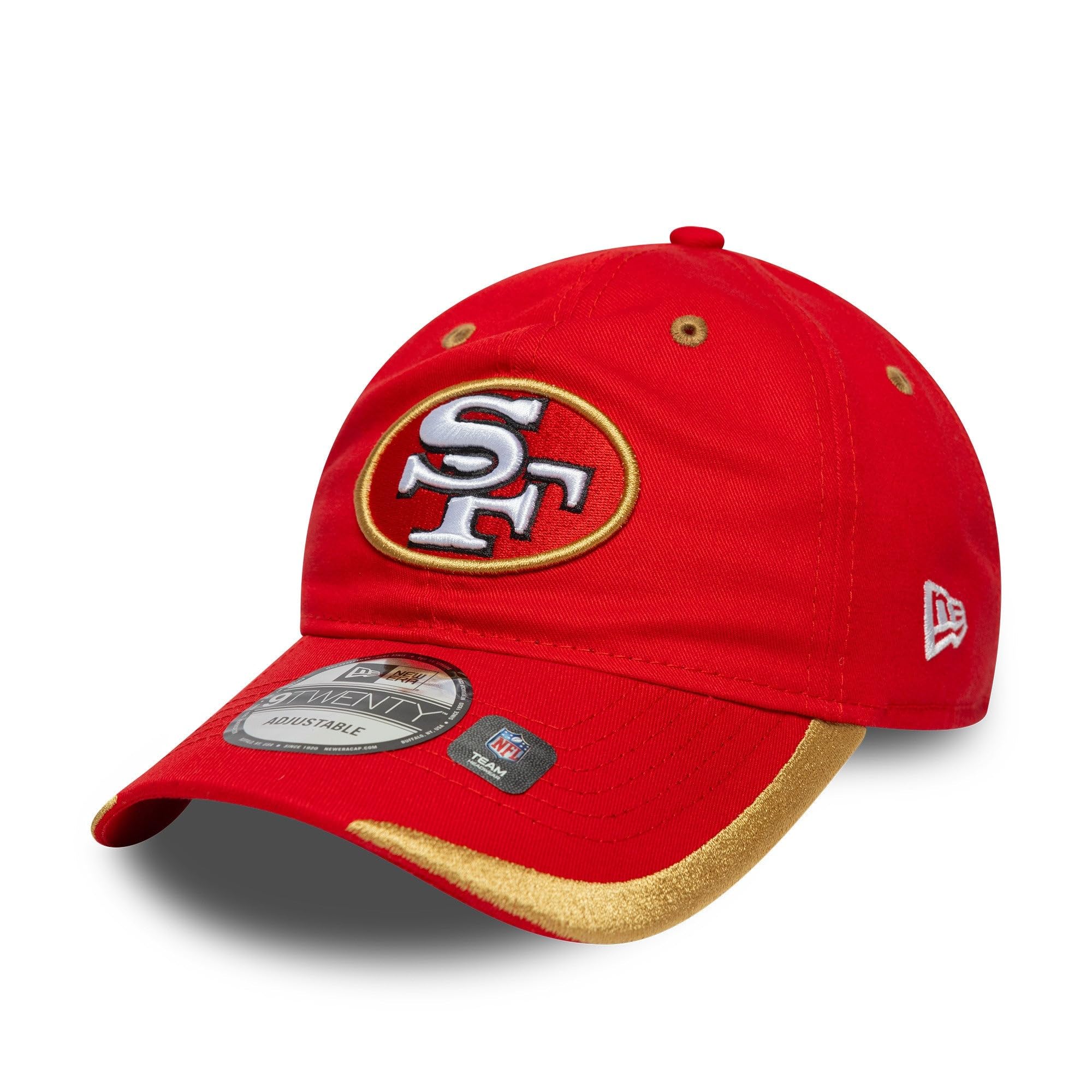 New Era Unisex Red Adult's 9Twenty Nfl Superbowl Xvi San Francisco 49Ers Baseball Cap Hat