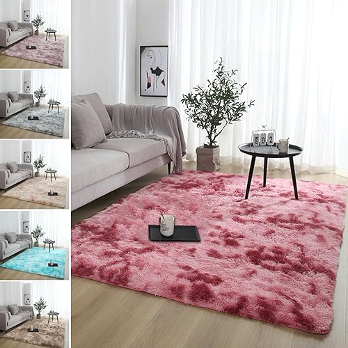 Miniatura 9 de Alfombra de área creativa alfombra de área suave rectangular Bandhnu alfombra de piso de felpa alfombra alfombra para el hogar sala de estar