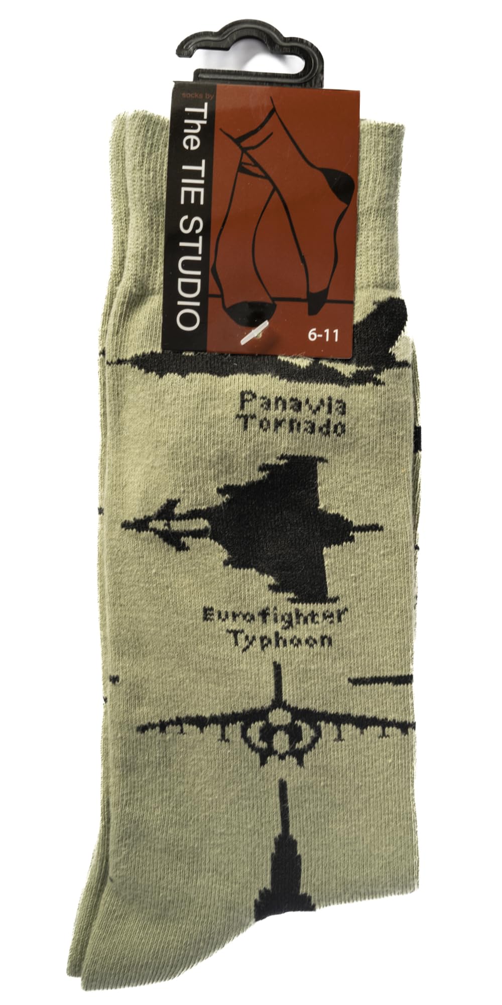 Tie Studio Pair of Socks - Euro Fighter Jets