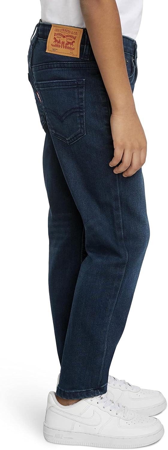 Levi's Boys 502 Regular Taper Fit Performance Jeans - Image 7