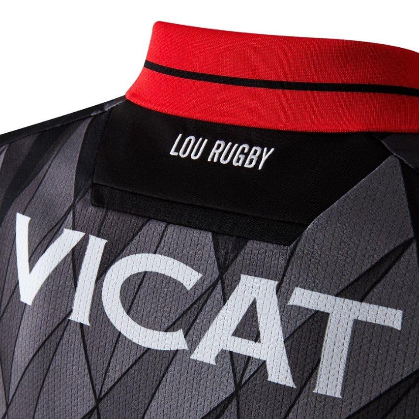 Maillot Rugby Lyon Lou Rugby Domicile, Noir