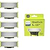 Philips OneBlade 5 x lames de rechange d'origine, pour tailler, couper et raser, compatible avec tous les manches OneBlade (modèle QP250/50)