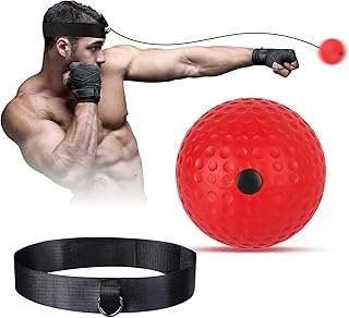 MHYS Boxing Reflex Ball, Boxing Training Ball, Boxing Ball with Headband, Speed Training Suitable for Adult/Kids Best Boxing Equipment for Training, Hand Eye Coordination and Fitness