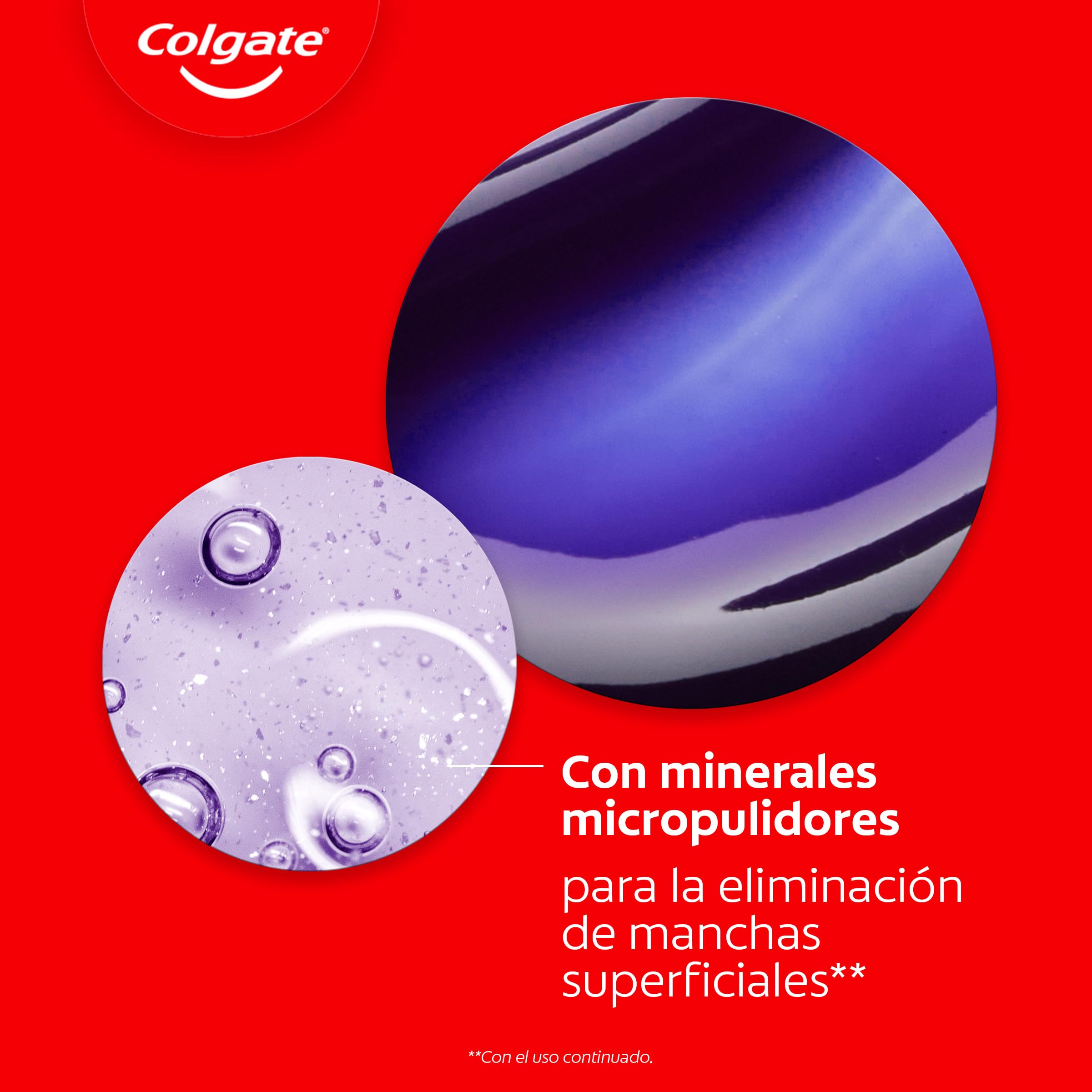 Colgate Max White Sérum Morado 40ml, Blanqueador Dental Instantáneo sin Flúor, Blanquea Instantáneamente, Fórmula de Doble Acción para Corrección del Color y Resultados Blanqueadores Duraderos — view 13