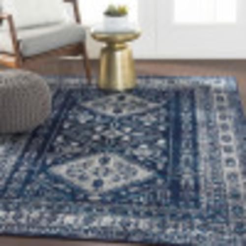 Artistic Weavers Desta - Alfombra vintage y oriental, 3.11 pies x 5.7 pies, color azul marino