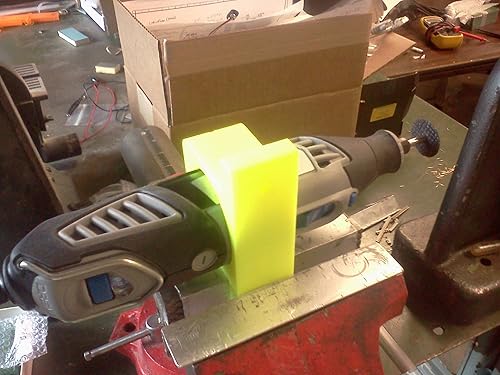 Miniatura 6 de Soporte para Dremel 4000, 4200 para Tornillo y Mesa PN DH-4000VT Amarillo