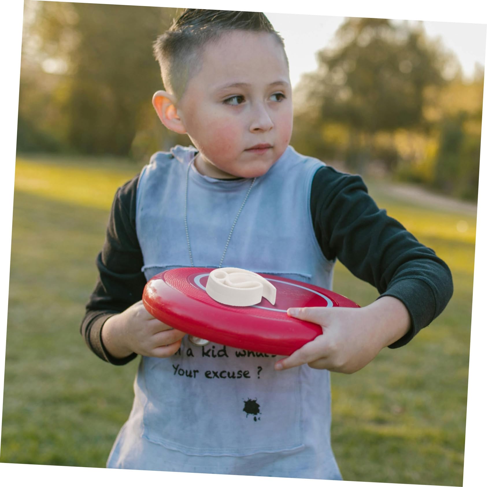 OSOLADY 5pcs Flying Disc Buckle Disc Carrier Portable for Outdoor Activities Durable Easy to Use