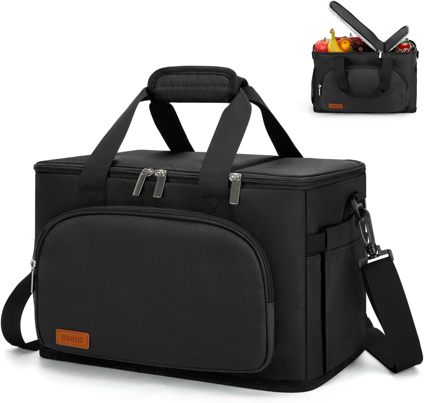 ZOMFELT 14L Insulated Lunch Cooler Bag Box