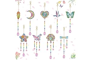 Thyle 9Pcs Diamonds Painting SunCatcher Kit