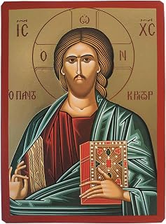 CHRIST BLESSING, PANTOCRATOR-Greek Byzantine Orthodox Icon