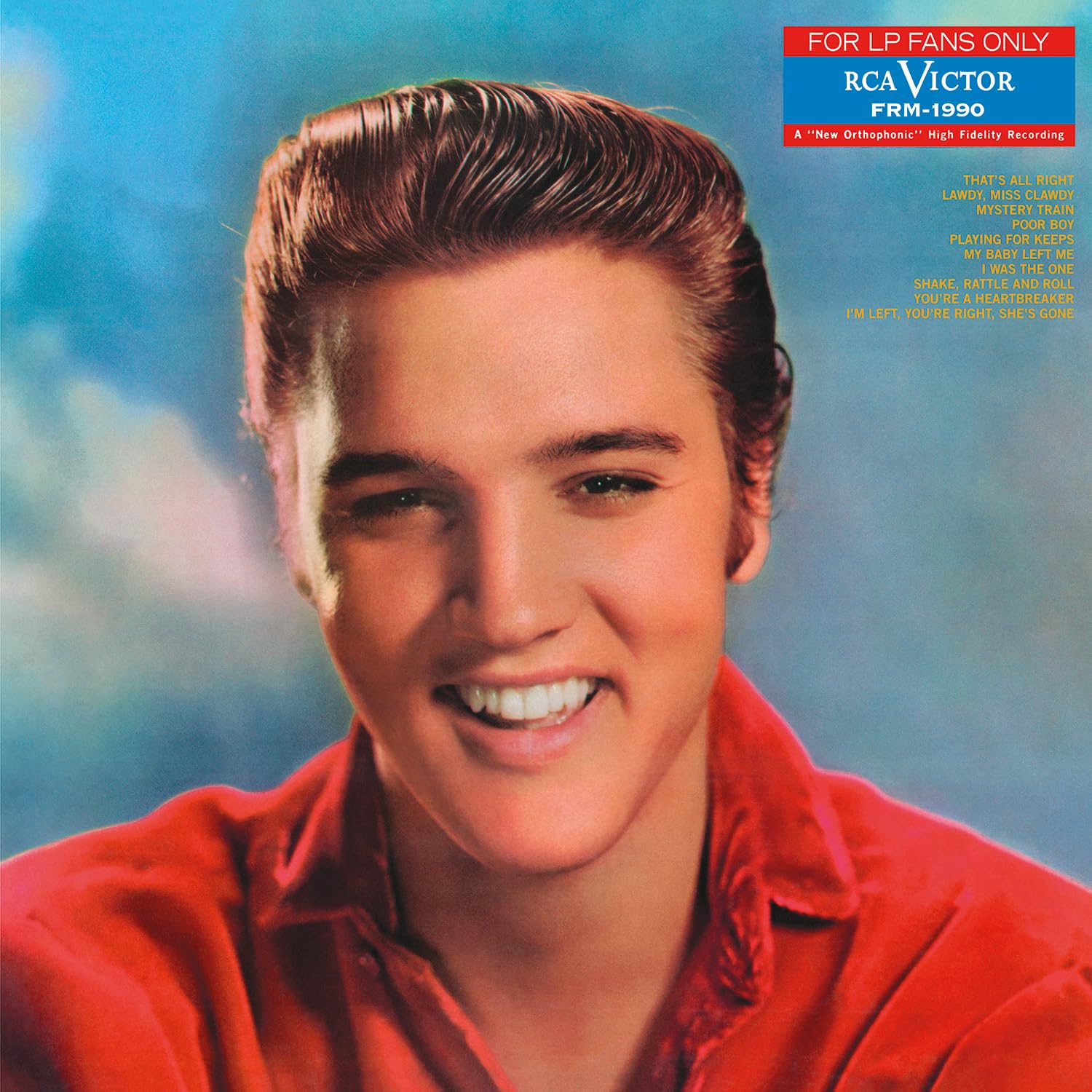 ELVIS PRESLEY - For LP Fans Only 2024 Dutch 180 Gram Blue Vinyl LP New