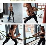 VEICK Resistance Bands for Working Out, Exercise Workout Bands, Pull Up Assistance Bands, Long Heavy Stretch Bands Set for Men Women, Power Weight Gym at Home Fitness Equipment