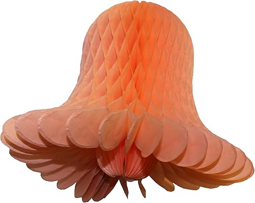 Miniatura 6 de Paquete de 3 campanas de papel de seda de panal de 11 pulgadas (rojoblancoverde)