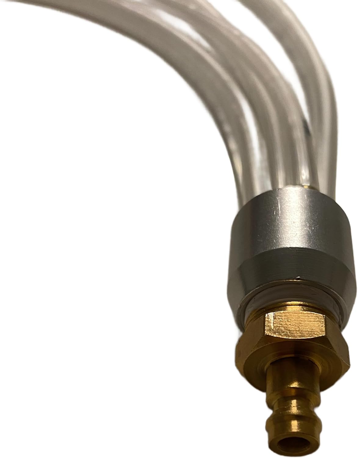 Duct Cleaning 4 Flexible Whips Forward Air, 12 & 20 Inch Long, 1/8 Connector, High Pressure Cleaning Tool (20" Whips)