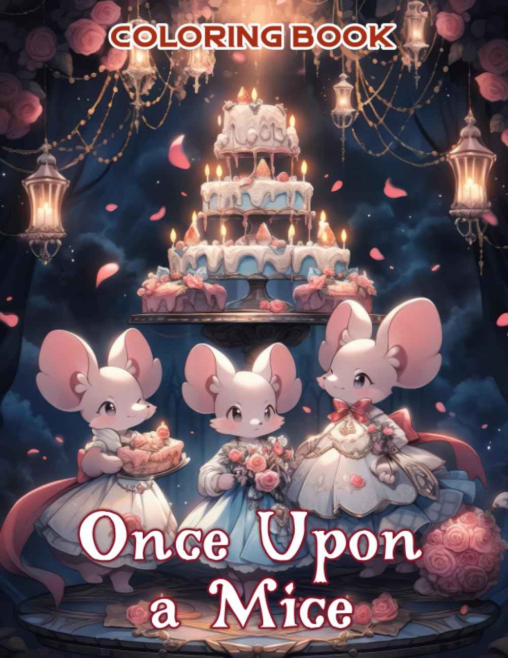 Once Upon a Mice Town Coloring Book: Journey into a World of Imagination with 30 Artistic Coloring Pages Inspired by the Whimsy of Mice Town Tales.