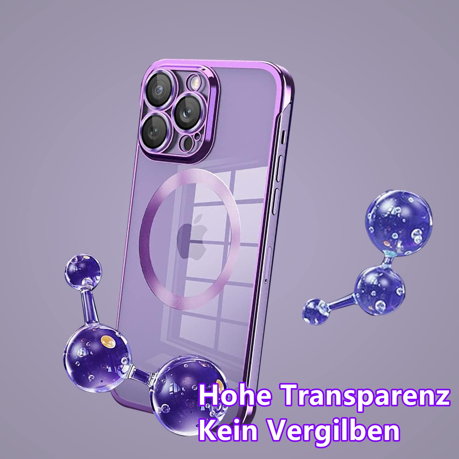 Cover Magnetica per iPhone 14 Pro Max, [Compatibile con Magsafe