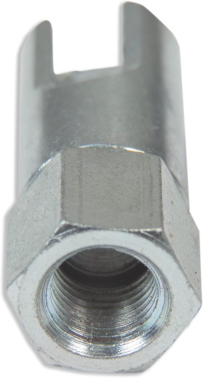Lincoln 5883 Slotted Right Angle Grease Hose Coupler, Fits Standard 1/8" NPT Hoses, 1.6" Length, 1,000 PSI Maximum Operating Pressure, Low Profile 90 Degree, Steel