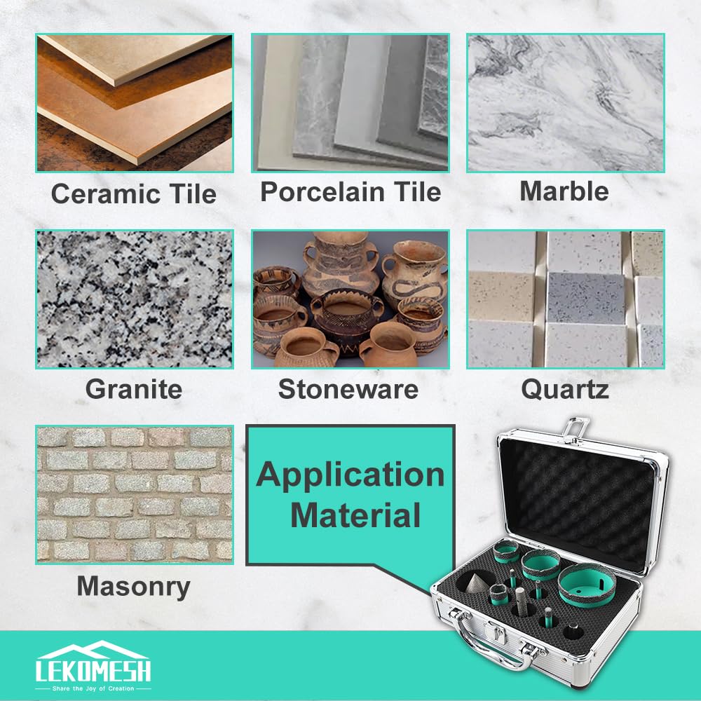 Fresa Elettrica Da Parete VEVOR - 4800W, 42mm, Per Cemento E Marmo - Con 5 Lame - Foto 13