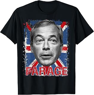 Nigel Farage - Leader of Reform UK and Independence Party T-Shirt