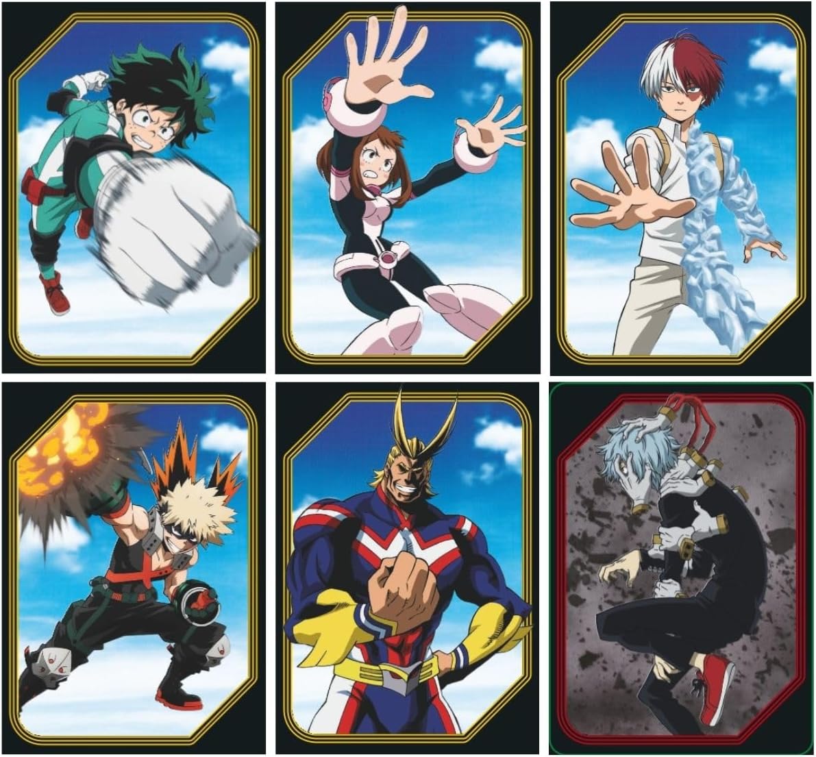 Panini My Hero Academia Stickers and Cards (Box Bundle Hardcover)