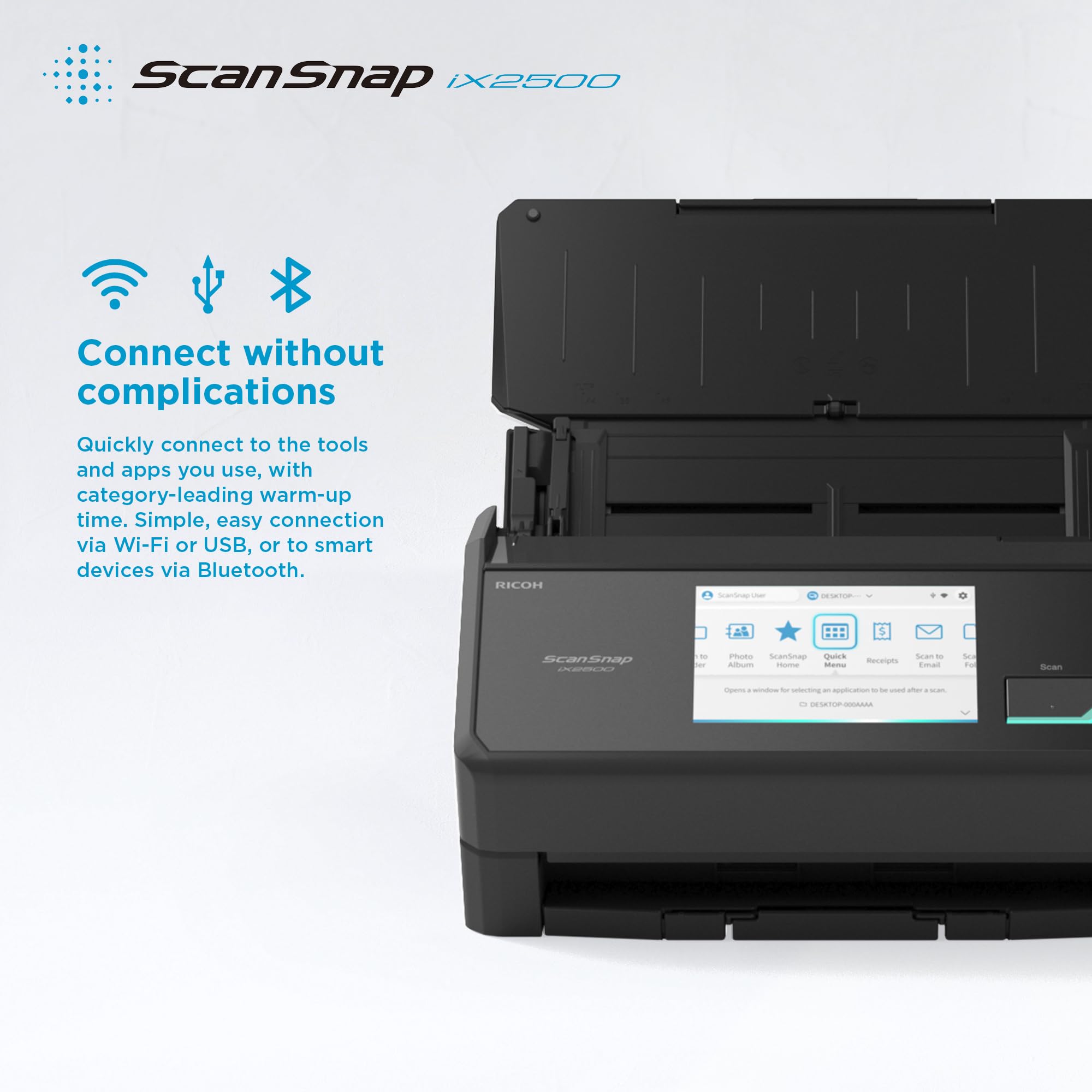 Amazon.co.jp: ScanSnap - IX2500 - ブラック。 : 文房具・オフィス用品