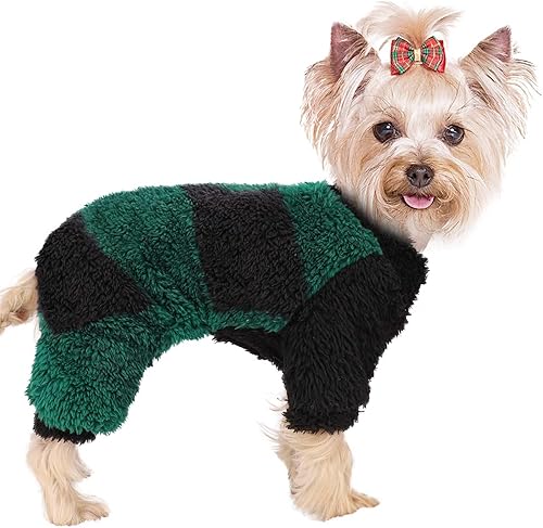 Miniatura 7 de Suéteres para perros pequeños, ropa de perro hembra, ropa de forro polar para perro, ropa para mascotas, suéter para gatos, suéter para cachorros,